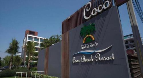 Sea-view balcony rooms at Coco Beach Resort Bangsaen